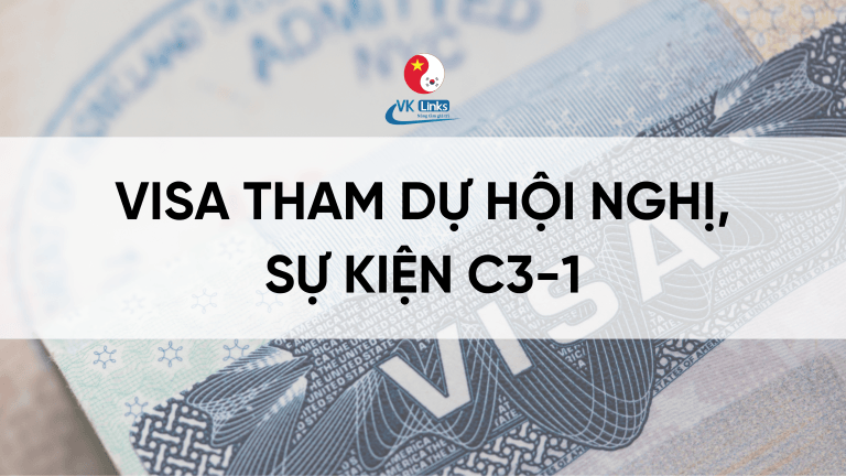 THỦ TỤC XIN CẤP VISA C3-1 VISA NGẮN HẠN NHẬP CẢNH NHIỀU LẦN CÓ GIÁ TRỊ TRONG VÒNG 5 NĂM