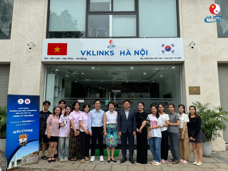 HỌC VIÊN VKLINKS GIAO LƯU CÙNG TRƯỜNG ĐẠI HỌC CHUNGBUK – HÀN QUỐC: CÁNH CỬA DU HỌC RỘNG MỞ”