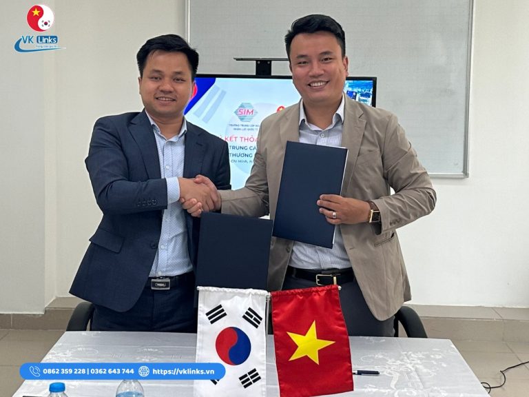 VKLINKS X TRƯỜNG CUNG CẤP NGHỀ NHÂN LỰC QUỐC TẾ: THÚC ĐẨY SỰ PHÁT TRIỂN DU HỌC HÀN QUỐC